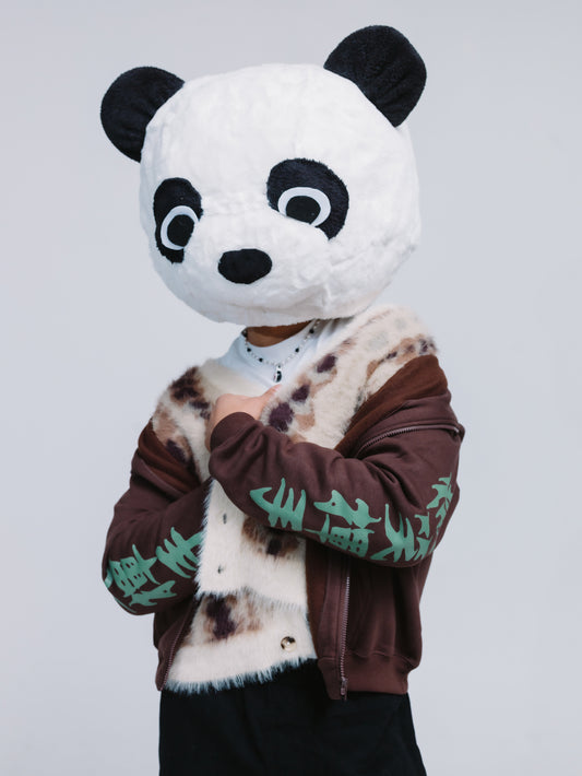 Double Happiness Zip Hoody - Black