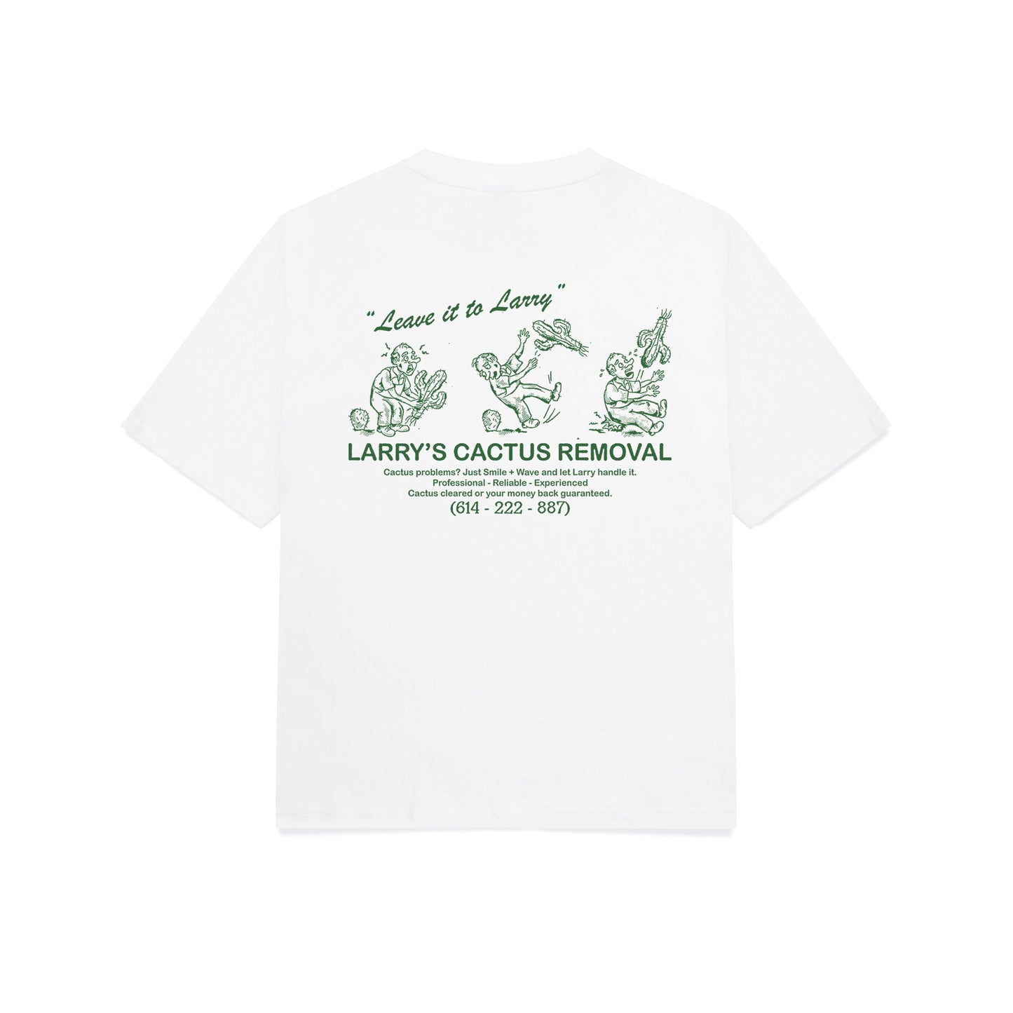 Larry's Cactus Removal Tshirt