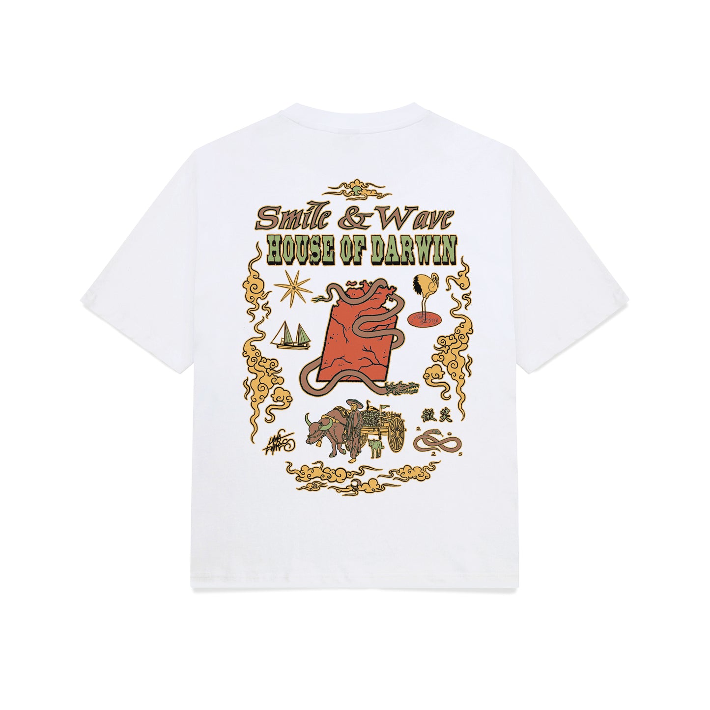 Dragon of the North Tshirt - White