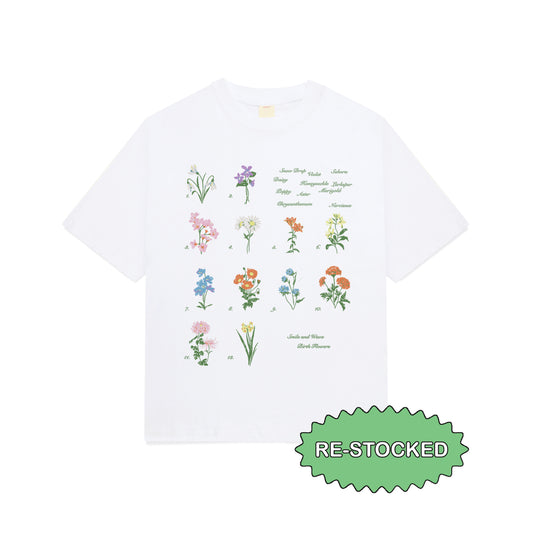Flower Chart Tshirt