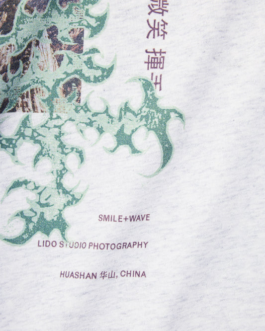 Jade Huashan Tshirt - Ash Grey