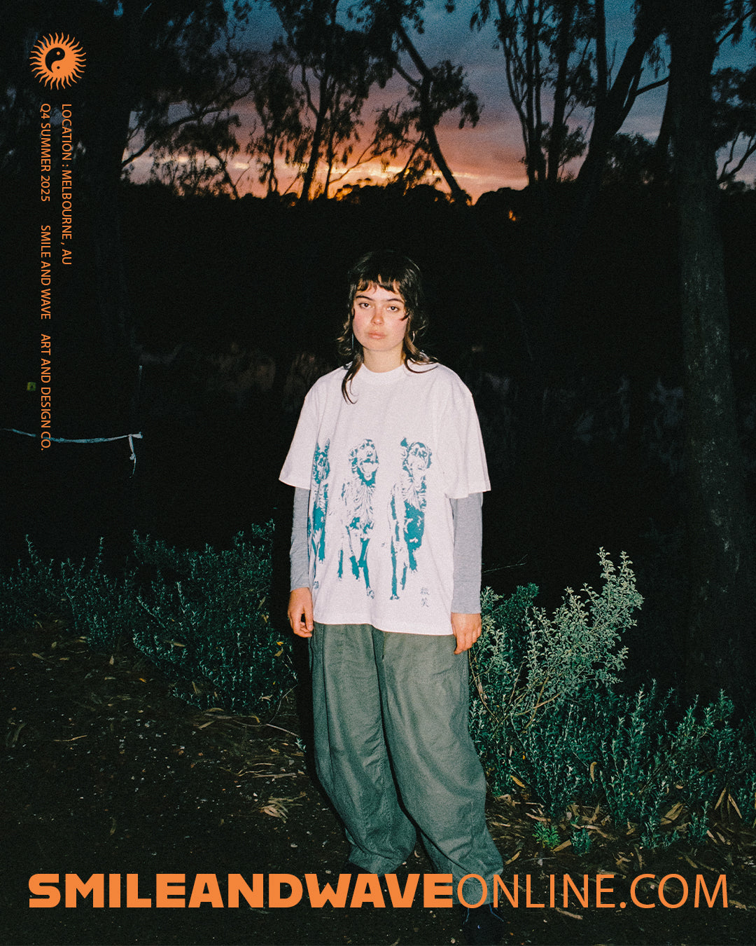 Run Free Tshirt - Rust