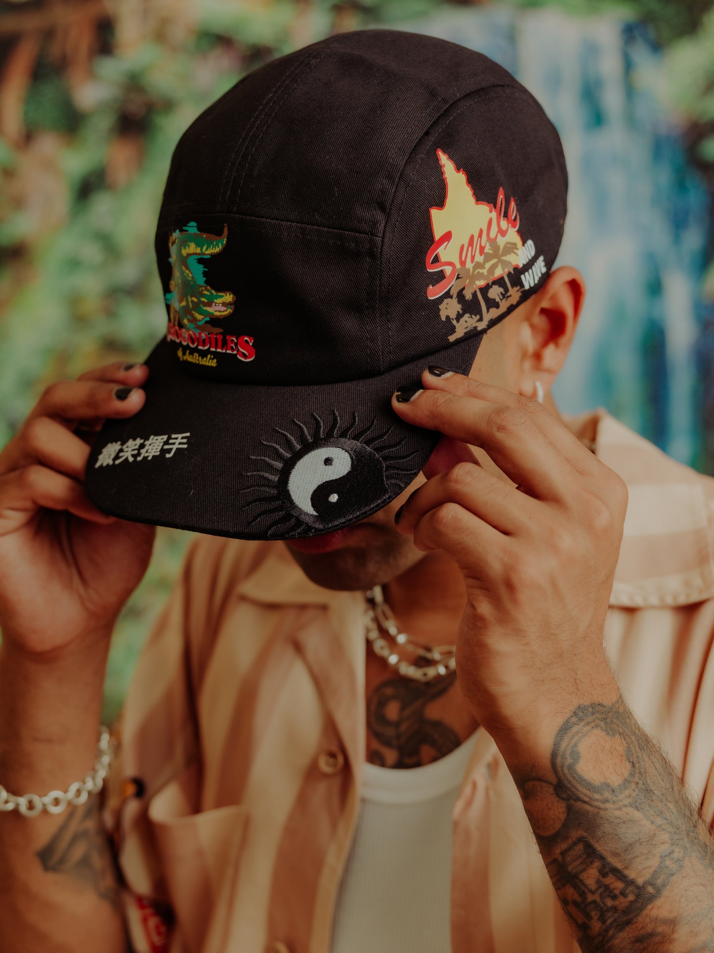 Crocodylus 5 Panel Cap