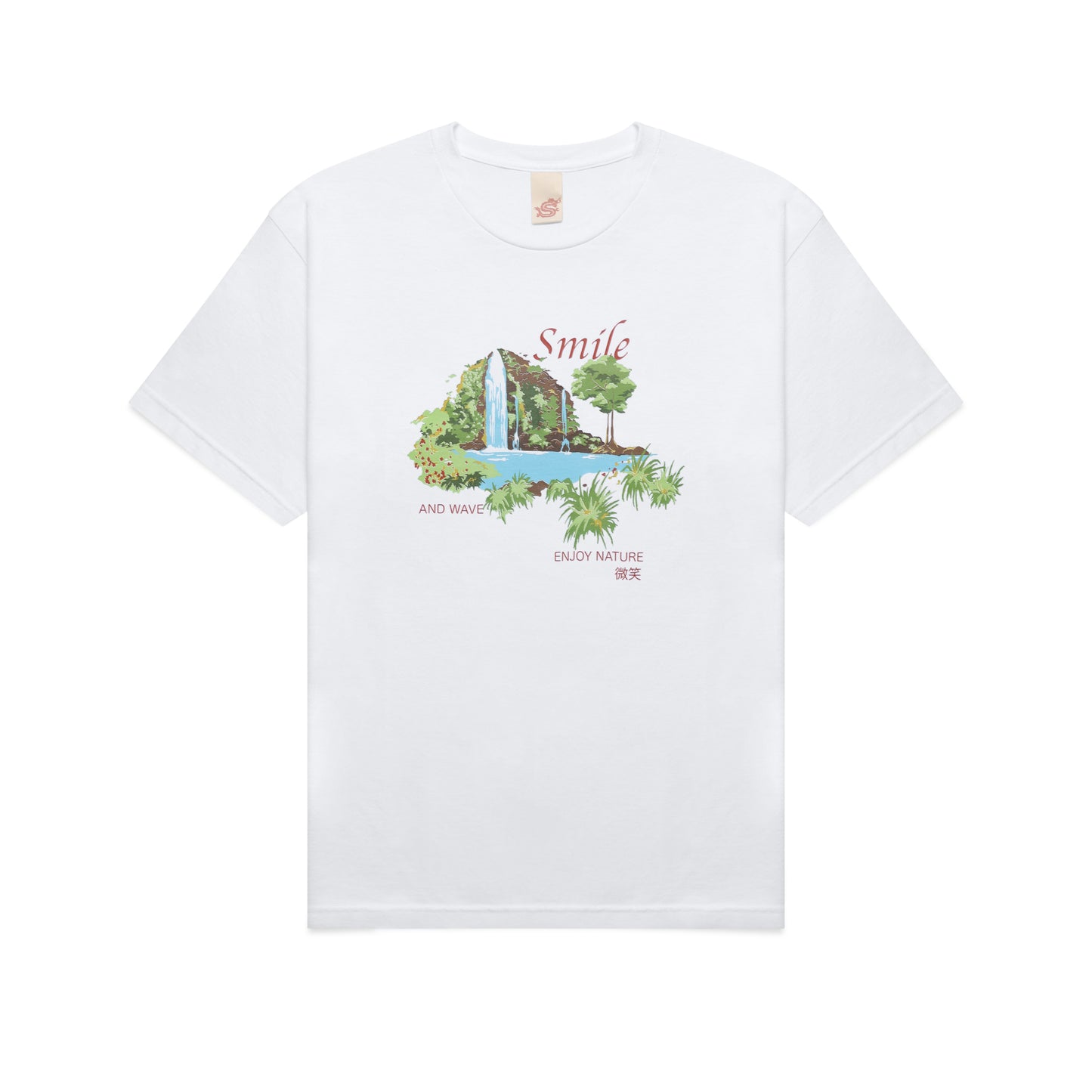 Waterfall, Relax Tshirt