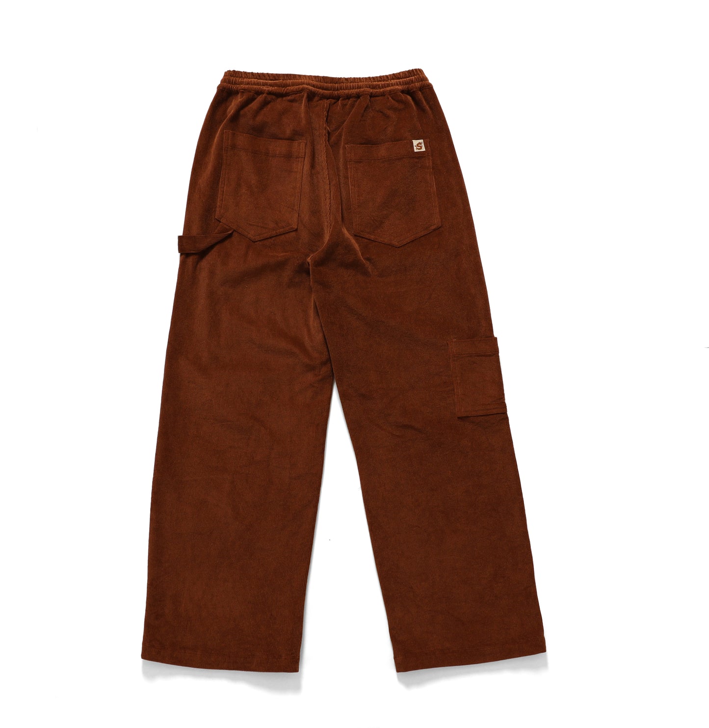 Floral Cord Workers Pant