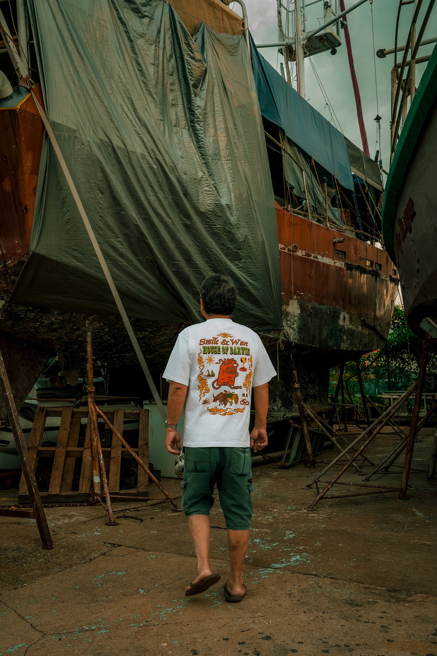 Dragon of the North Tshirt - White