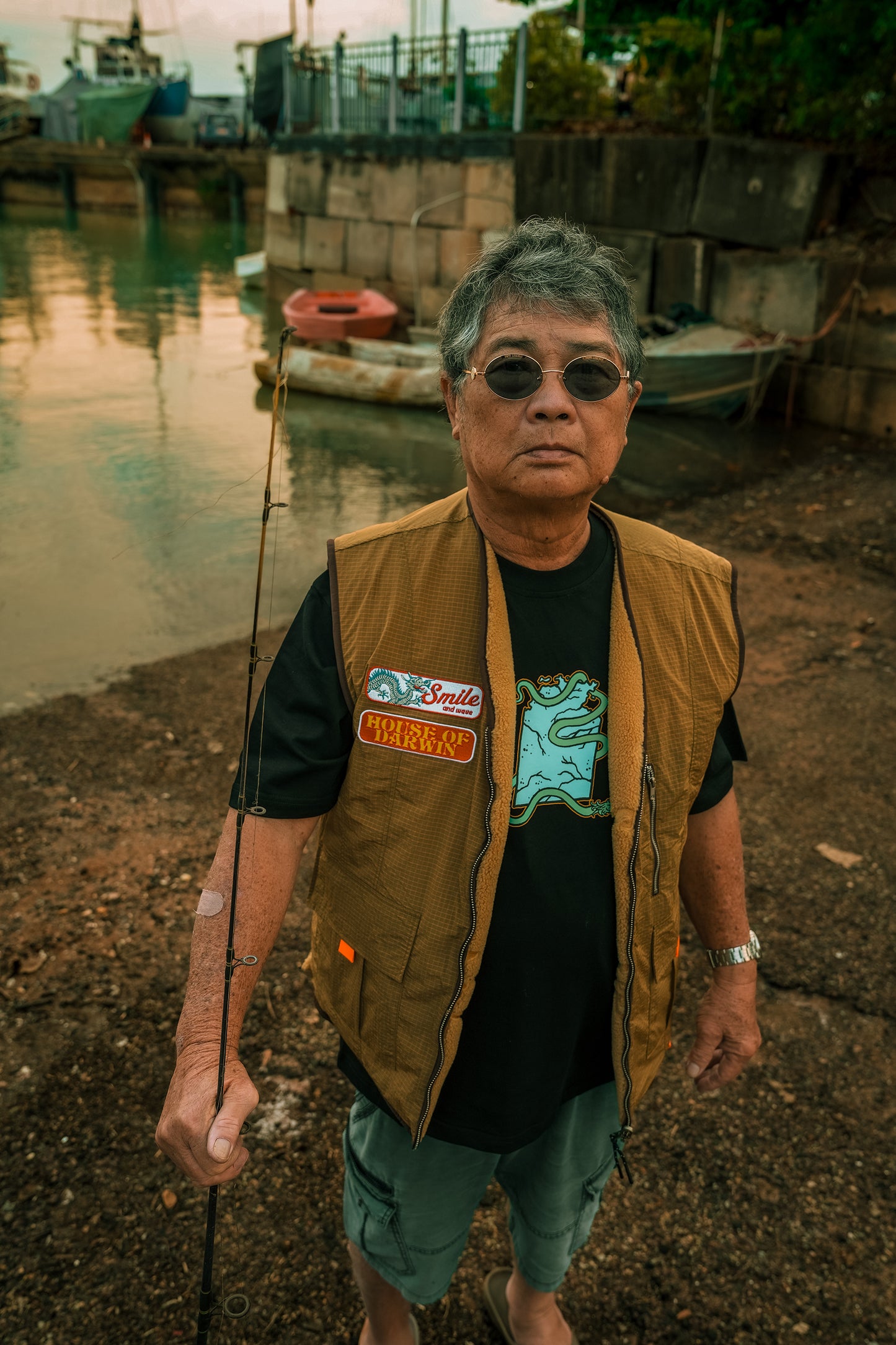 Junk Boat Reversible Vest