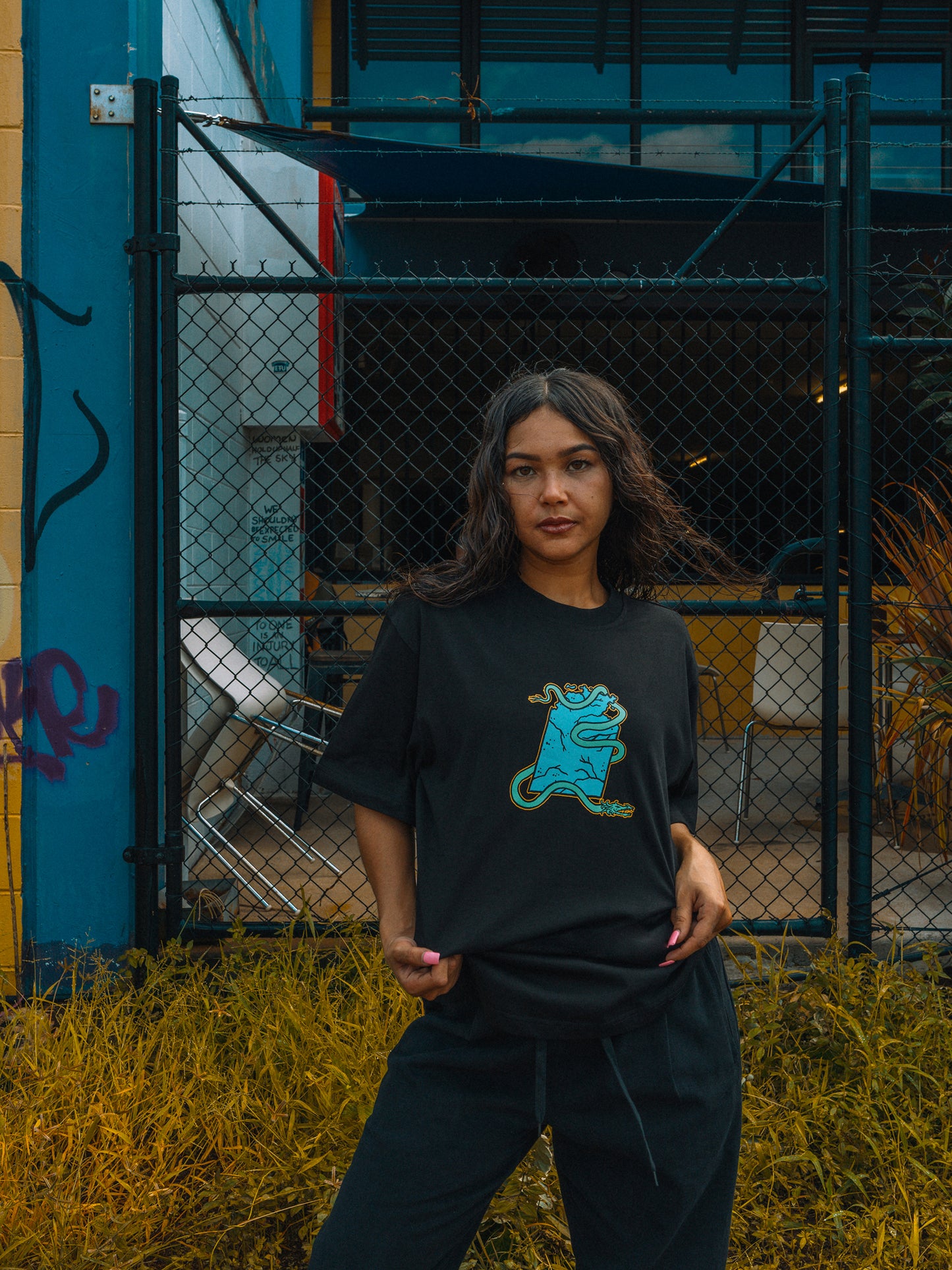 Dragon of the North Tshirt - Black