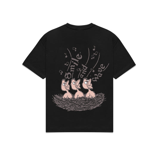 Baby Bird Tshirt - Black