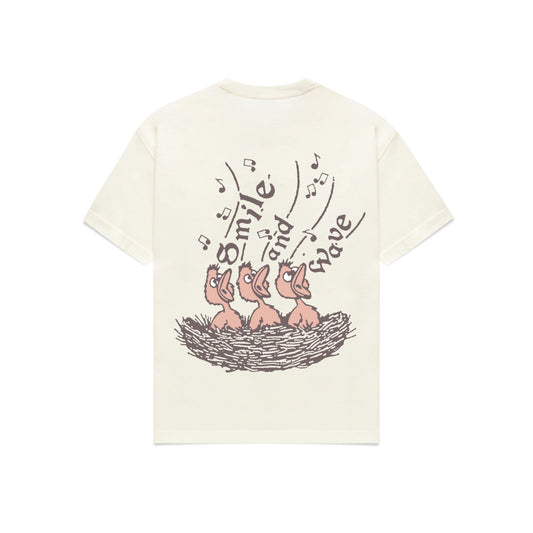 Baby Bird Tshirt - Cream