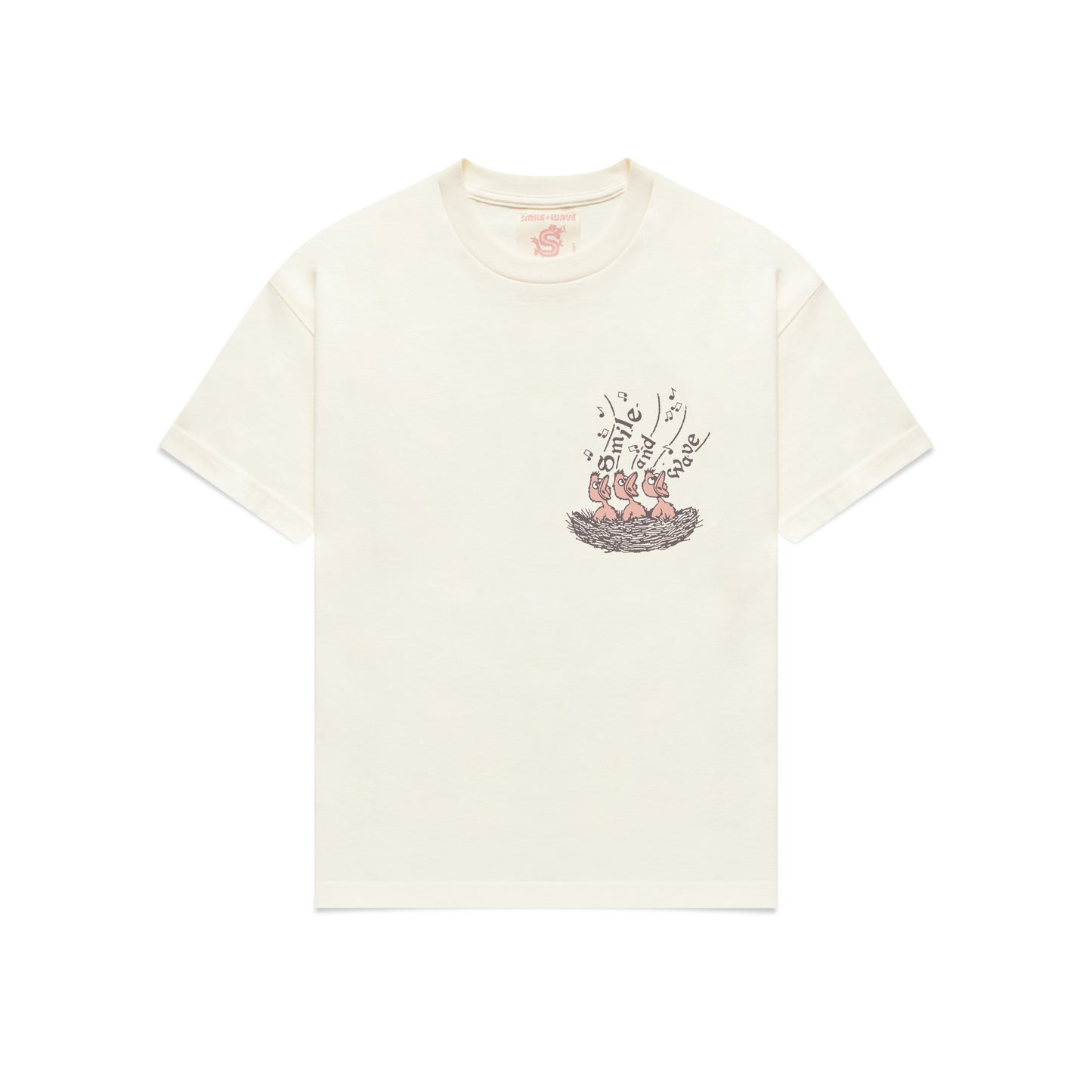 Baby Bird Tshirt - Cream