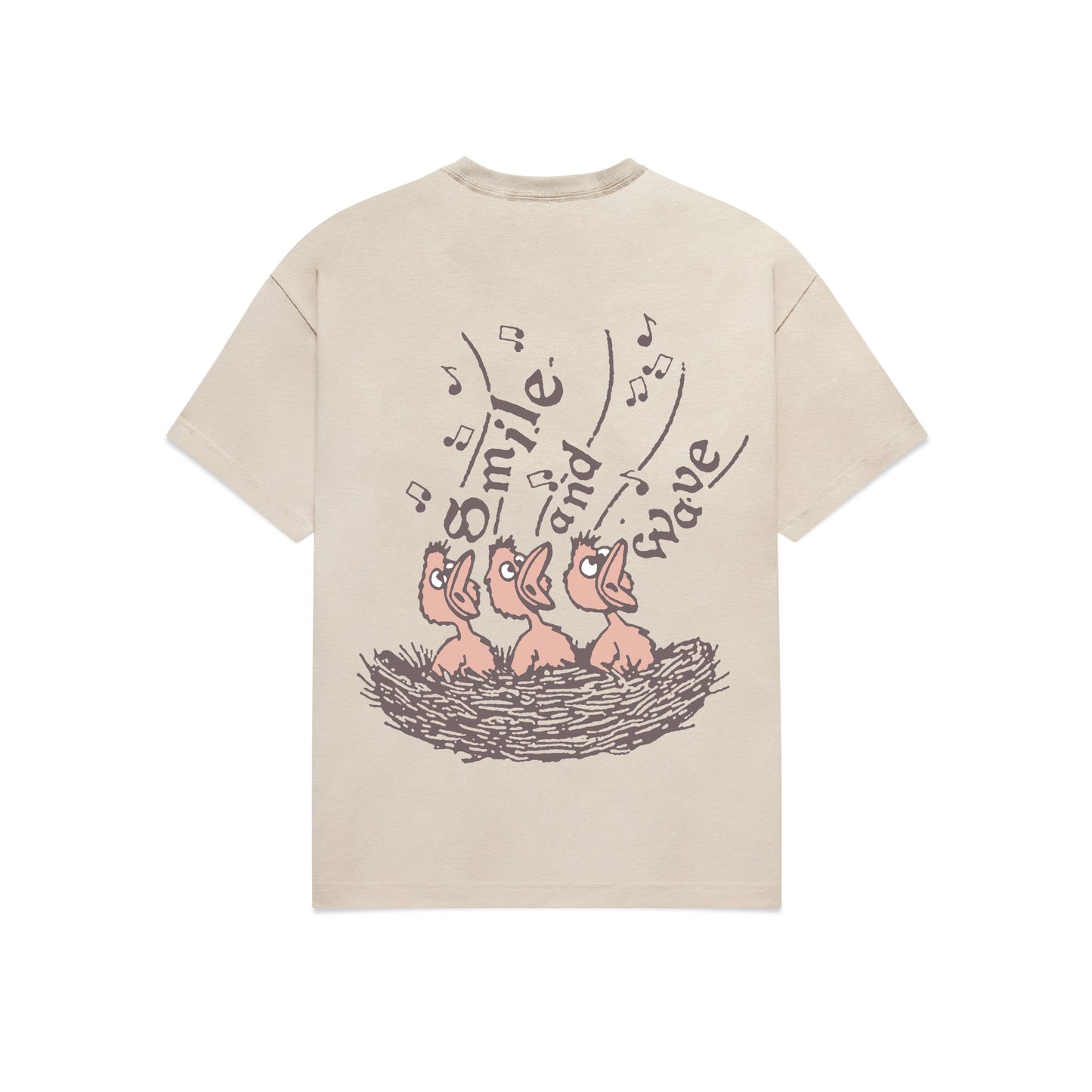 Baby Bird Tshirt - Sand