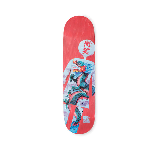 Girl x Fast Times x Smile + Wave Deck 8.5