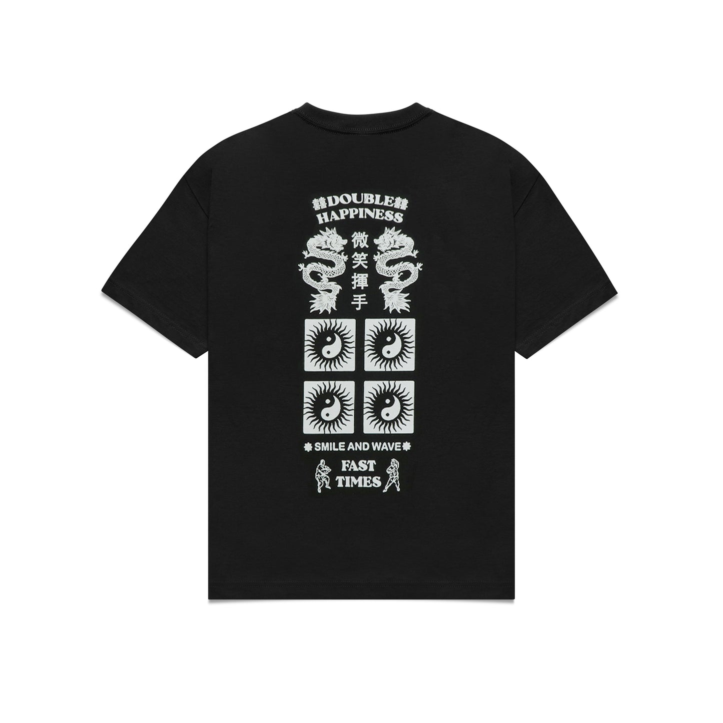 Double Happiness Tshirt - Black