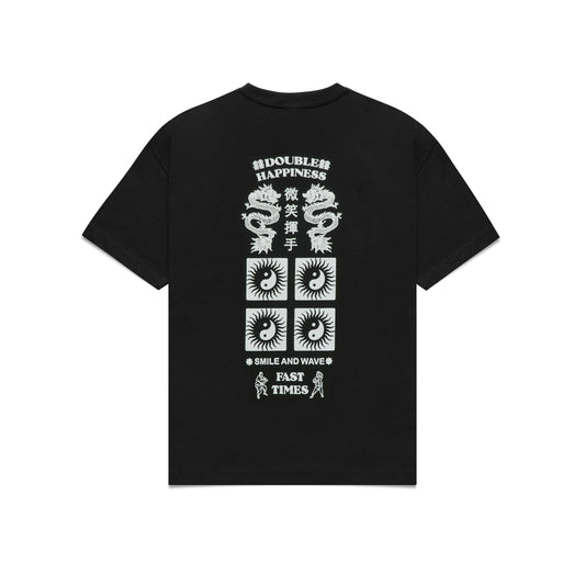 Double Happiness Tshirt - Black