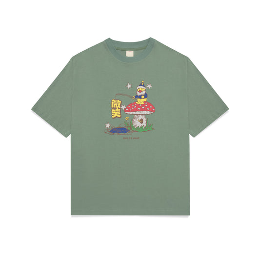 Gnome Tshirt - Sage