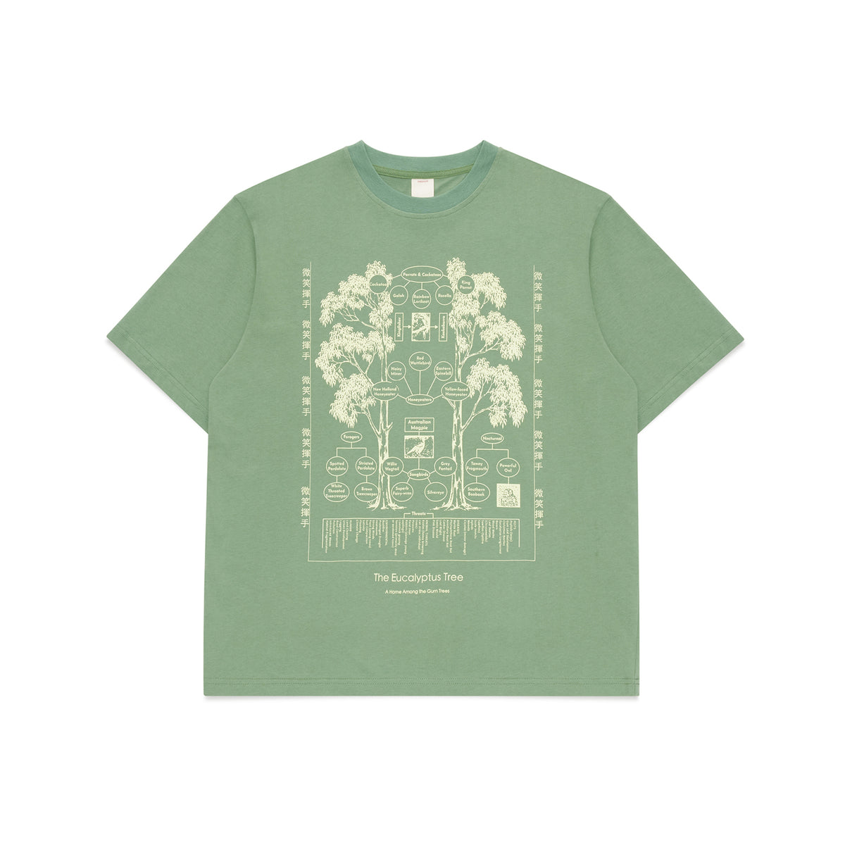 Gum Tree Tshirt - Sage