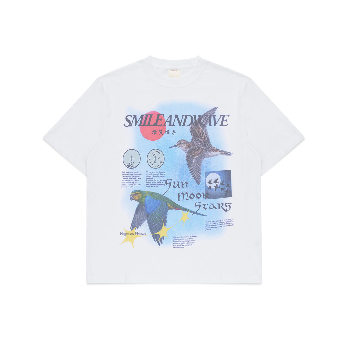 Migration Matters Tshirt - White