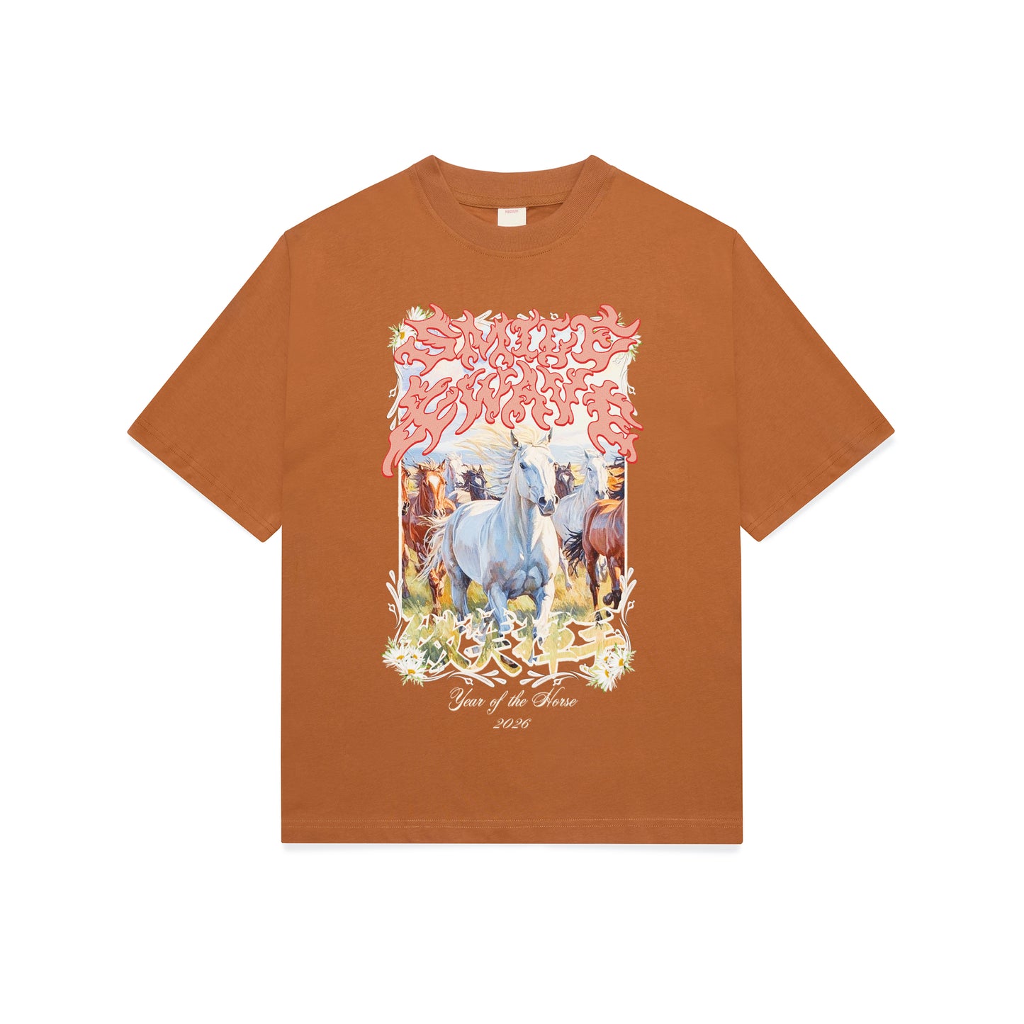 Paddock Tshirt - Rust
