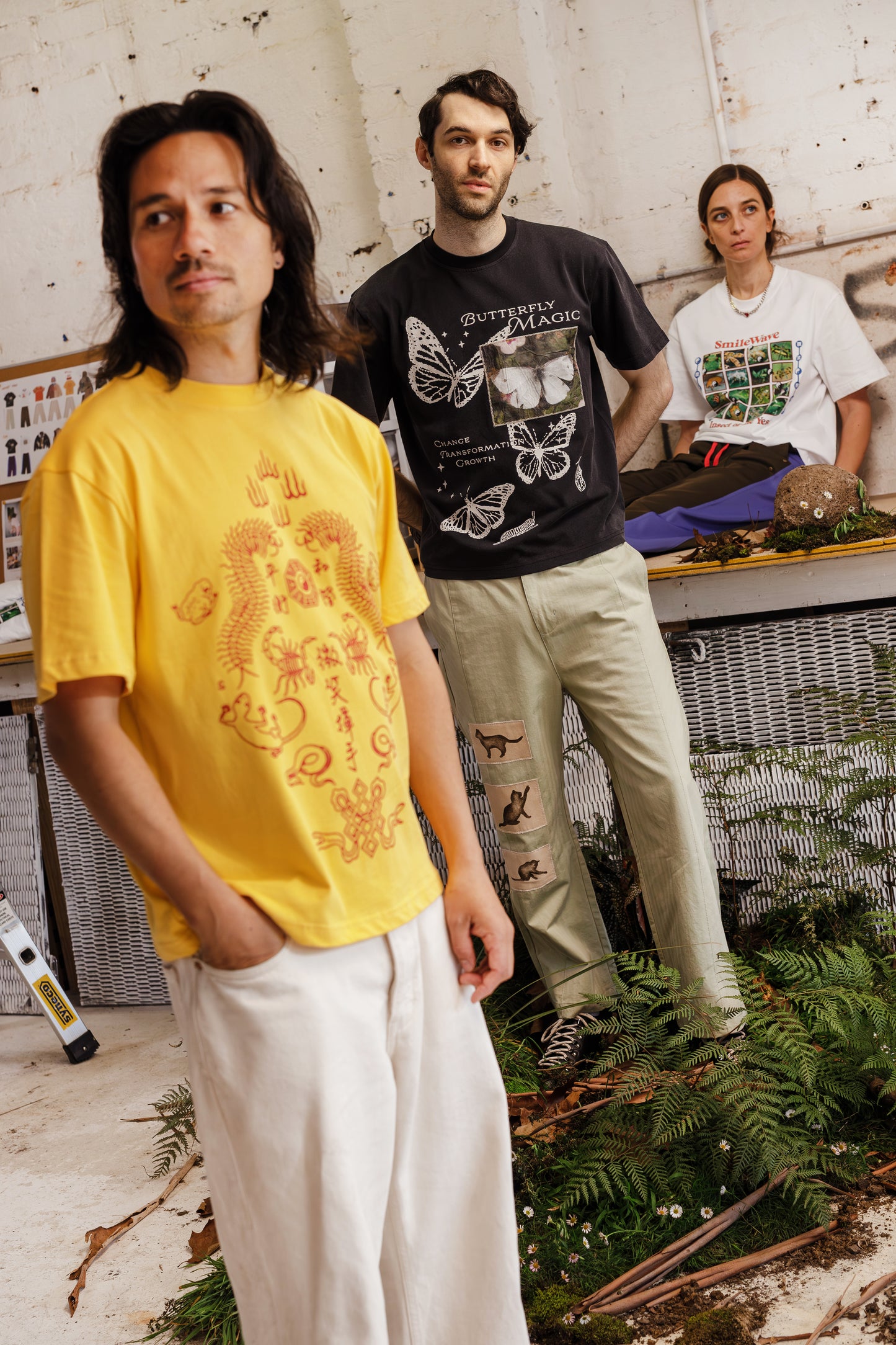 Peace and Harmony Tshirt - Yellow
