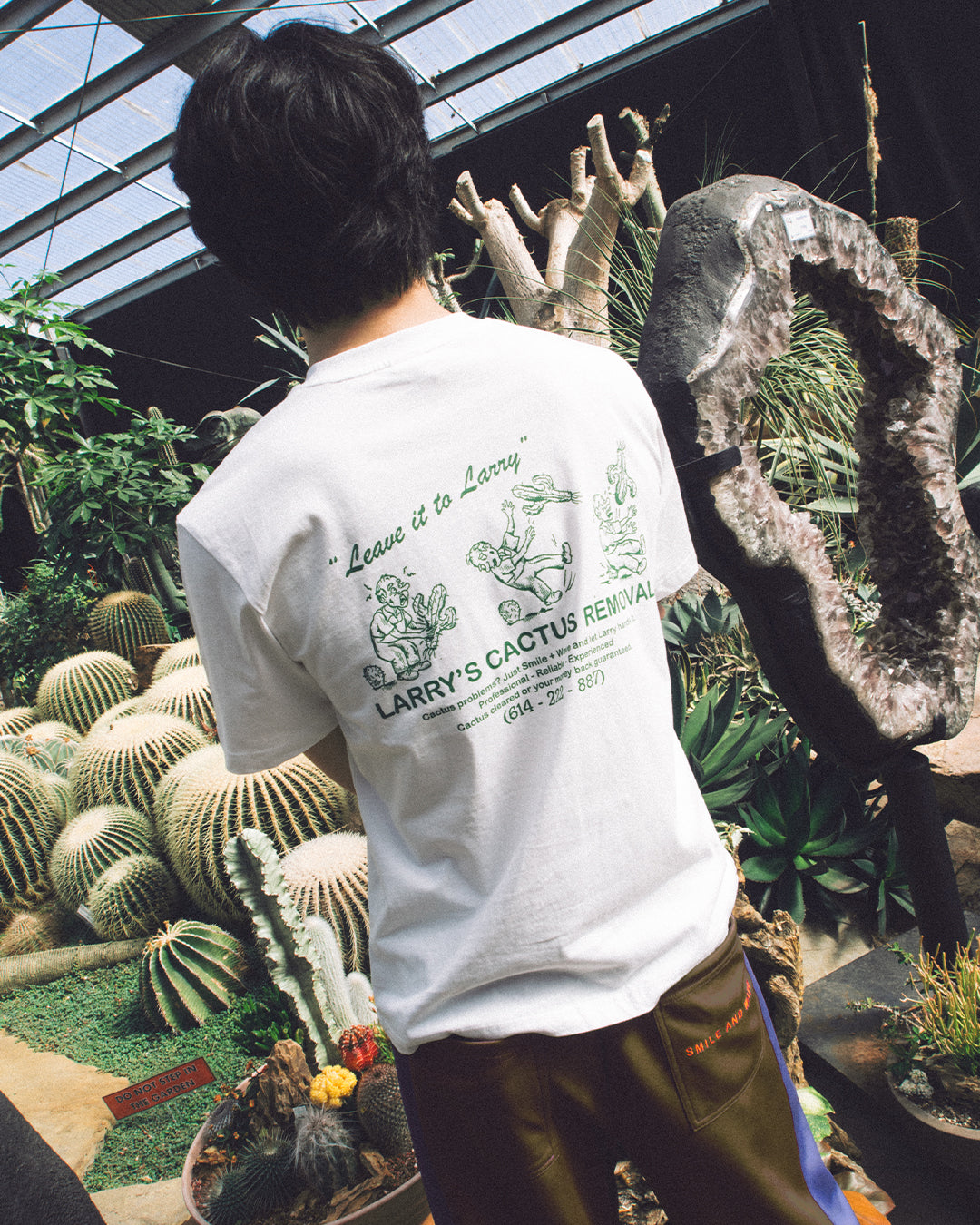 Larry's Cactus Removal Tshirt