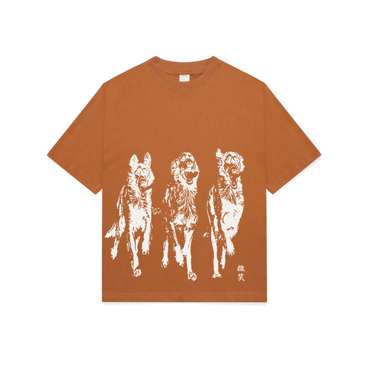 Run Free Tshirt - Rust