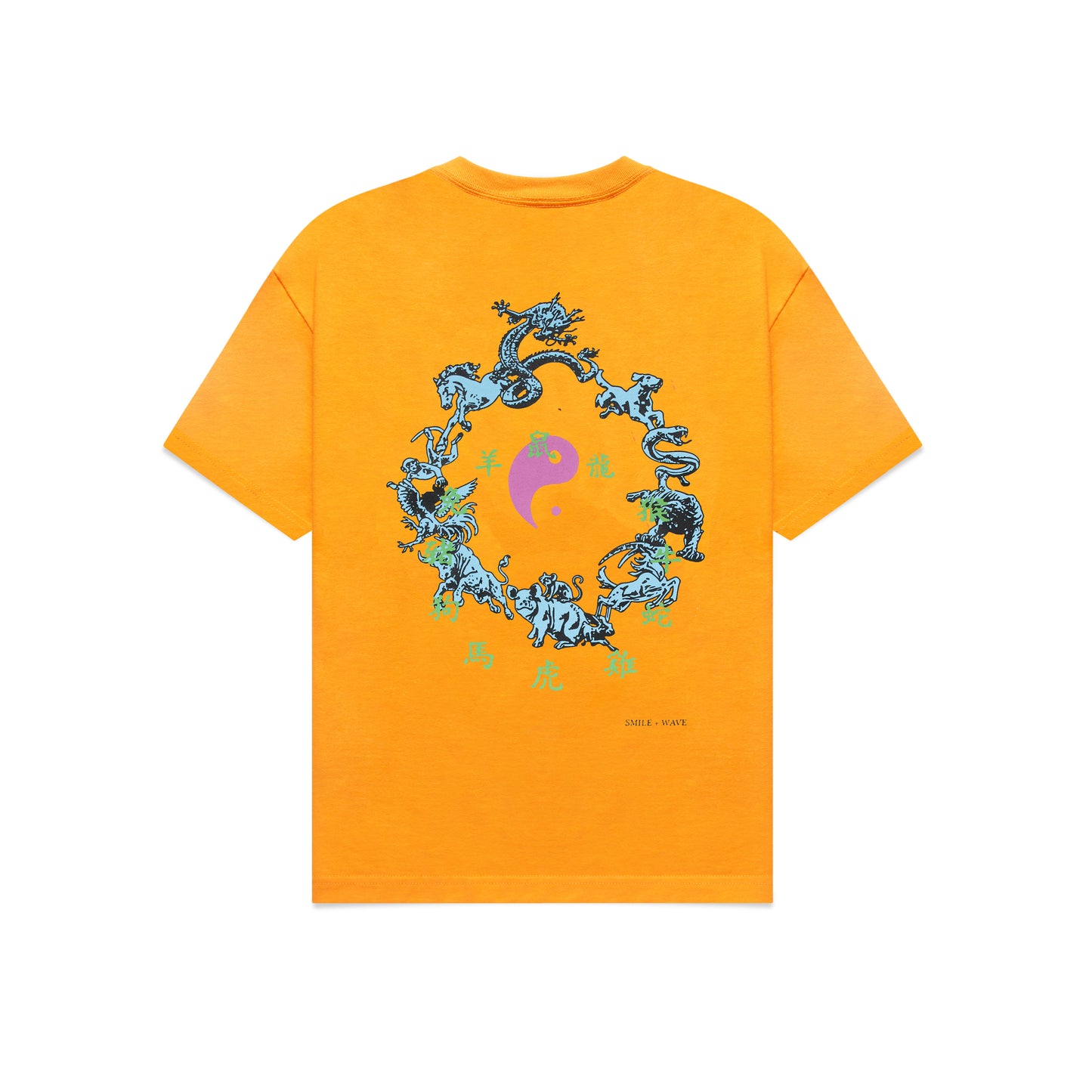 Zodiac Tshirt - Orange