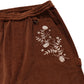 Floral Cord Workers Pant