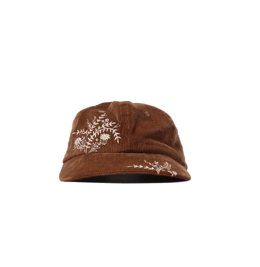Floral Cord Strapback Cap