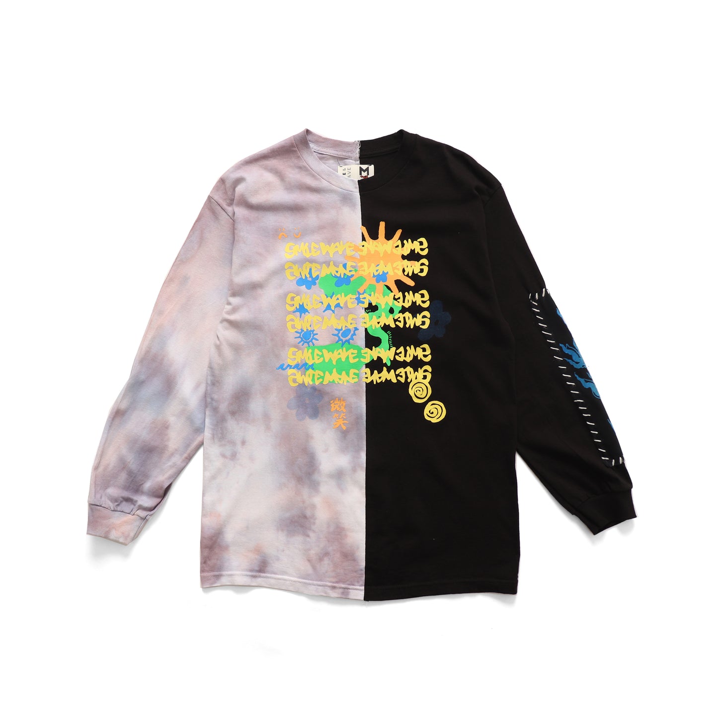 Nature Tie Dye Long Sleeve Tshirt