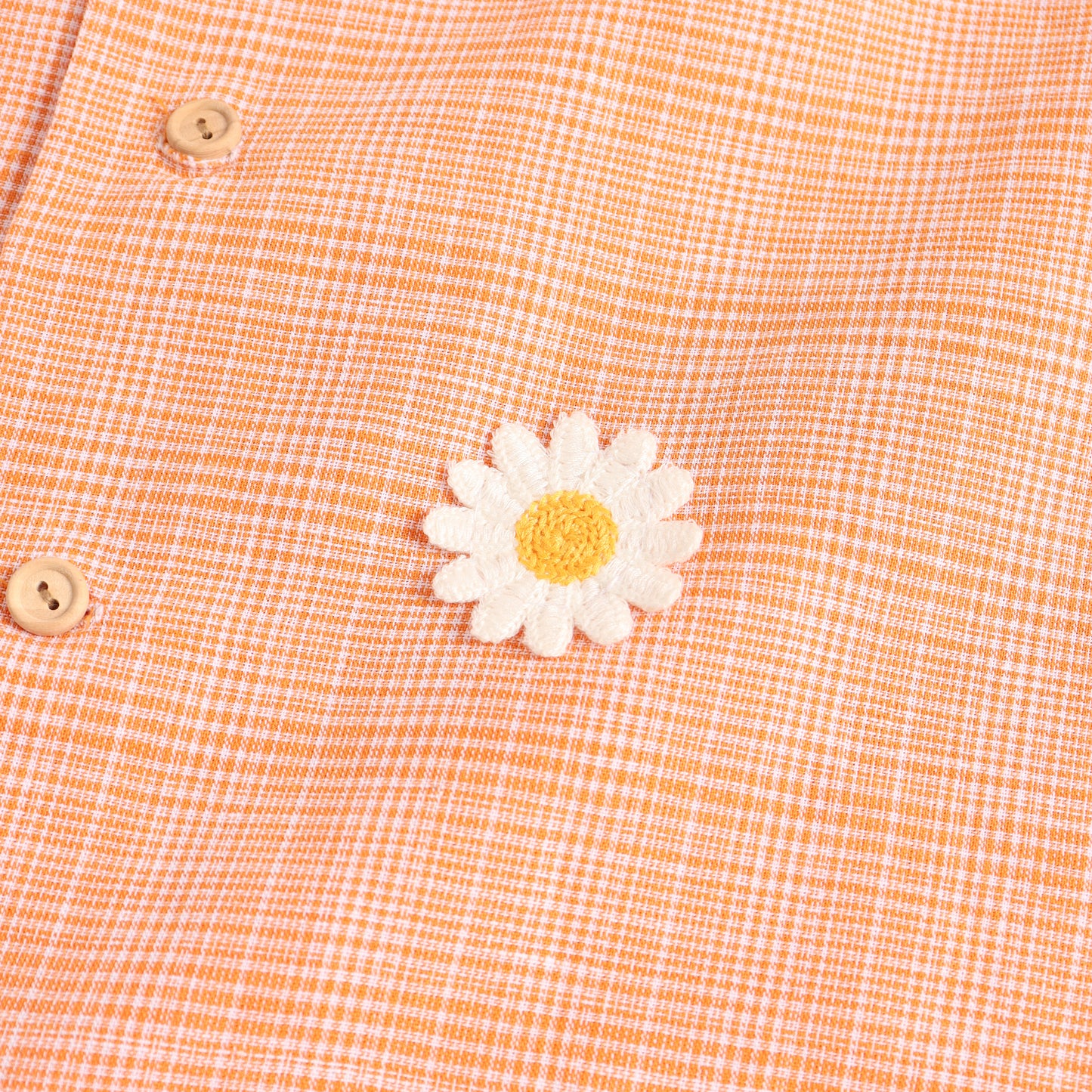 Tangerine Flower Shirt